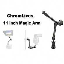 Brazo mágico articulado de una pieza. - Negro - Ver 5