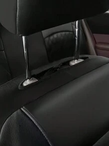 9pcs Universal Luxury Quilted PU Leather Car Seat Covers For 5-Seater Vehicles, Split Front And Rear Bench Seat,Airbag Compatible, Breathable, Anti-Slip Cushion Protector For Car, SUV, Sedan, Van, Automotive Interior Covers, Airbag Compatible, 9PCS Included : 2 Front Seat Covers, 1 Backrest Cover, 1 Back Seat Cover And 5 Headrest Covers.