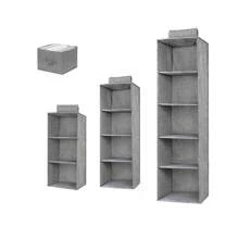 Suport pentru dulap suspendat și raft de depozitare, dulap suspendat pliabil, dulap și RV agățat dormitor, organizator, depozitare acasă, pentru tricouri albe femei, pantaloni negri femei, haine de iarnă pentru doamne, rochie, haine de iarnă pentru doamne, rochii de femei elegante, cămașă albă pentru doamne, mânecă lungă, rochie albă pentru femei, primăvară, rochie pentru femei, primăvară Depozitare haine, minimaliste, topuri de vară - Multicolor - Vizualizare 10