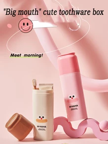 旅行漱口杯大容量牙具盒套装便携式可爱卡通旅游漱口杯