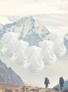 5pcs Unisex Balaclava Ski Masks, Suitable For Daily Use, Outdoor Travel, Hiking, Skiing, All-Purpose - Multicolor - View 17
