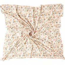 Set de 4 pièces de foulards imprimés pour bébé, foulards d'emmaillotage pour nouveau-nés, ensemble d'emballage, couvertures souples et extensibles pour bébé, couverture de réception pour nouveau-né, unisexe amour Saint-Valentin