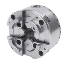 YUNRUX 4-käks M33 Centrumchuck Käkchuck Självcentrerande klämfäste Svarvchuck Käftchuck Svarv M33 Svarvchuck Svarvsats - Silver - Visa 10