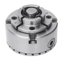 YUNRUX 4-käks M33 Centrumchuck Käkchuck Självcentrerande klämfäste Svarvchuck Käftchuck Svarv M33 Svarvchuck Svarvsats - Silver - Visa 12