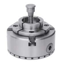 YUNRUX 4-käks M33 Centrumchuck Käkchuck Självcentrerande klämfäste Svarvchuck Käftchuck Svarv M33 Svarvchuck Svarvsats - Silver - Visa 11