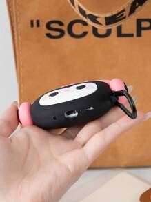 Sanrio 1pc Cute Cartoon Headphone Airpods Protective Case, Soft Silicone Wireless Bluetooth Earphone Cover Compatible With Airpod 1/2/Pro/3/Pro2 (Earphones Not Included)