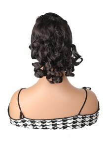 Women's Elegant Curly Wave Ponytail Clip-In Hair Extensions, Synthetic Material, Versatile Style, Suitable For Everyone - Daily Use Hair Accessories Christmas Gift - Multicolor - View 15