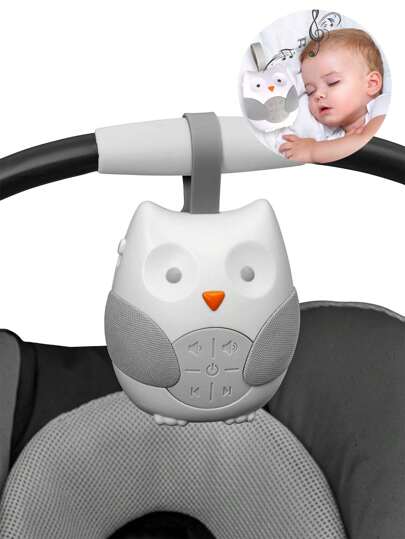 Baby White Noise Machine With Lullabies – Portable Sound Soother For Newborns, Boys & Girls, Helps Baby Sleep Anywhere, Ideal For Home, Travel, And Camping , Portable Baby White Noise Machine, Soothing Sound Machine For Newborns