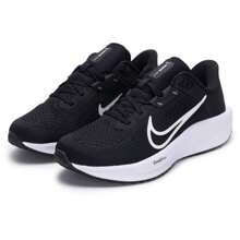 Nike Zapatos para correr en carretera para mujeres Quest 6, zapatos de running cómodos FD6034-001 - Negro/Blanco/Gris hierro - Ver 3