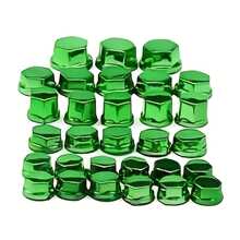 1 Set Accesorios universales de decoración para motocicleta, tapas de tornillos para manillar de moto, cubiertas de tornillos con recubrimiento UV de colores