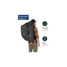 Osprey Europe Men's Farpoint 70 Travel Pack - Black1-one Size - View 2