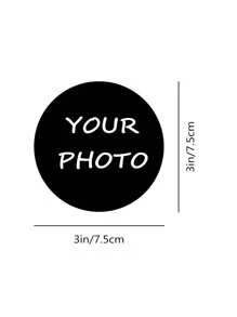 1 pieza Pegatinas personalizadas para refrigerador que admiten fotos personalizadas, impresas y decoradas claramente. Recuerdos para registrar momentos hermosos entre familiares, amigos y parejas. Se pueden adherir a refrigeradores, puertas de metal, gabinetes de computadoras y otros artículos de metal. Adhesivos elegantes, adorables, coloridos, personalizados, únicos, regalos ideales para ella, amigos, hijo, hija, estudiantes escolares, trabajadores, escuela, hogar, oficina