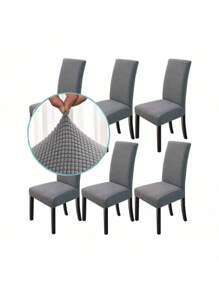 6 Pzs Fundas Protectoras Removibles Para Silla Comedor