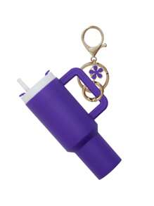 Juego de 1/2/3/5/8 piezas de llavero con mini vaso, lindos encantos con vaso para mujer para bolso, mochila, botella de agua mini - Estilo callejero, multicolor, accesorios del llavero, encantos para bolsos, vasos, 5/3/2/1 llaveros, accesorios para bolsos, encantos para bolsos de mano, caja de almacenamiento de lápiz labial, accesorios para bolsos, llavero de mini vaso, llavero de mini vaso para llavero o bálsamo labial, llavero lindo de vaso