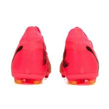 Puma FUTURE 7 MATCH MG 男士足球鞋，FUTURE 训练鞋，舒适运动鞋，带 MG 鞋钉 - 日落紅-黑色-日光黃 - 查看 4