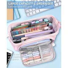 Nicpro Aesthetic Book Annotation 57 PCS Kit With Pen Case, 12 Dual Highlighters, 6 Mechanical Pencil, 5 Gel Pens, 2 Markers 1200PCS Transparent Sticky Notes And Tabs For Bible Study Student Stationary, Back To School - 多種顏色 - 查看 3