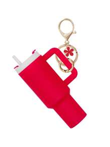 Juego de 1/2/3/5/8 piezas de llavero con mini vaso, lindos encantos con vaso para mujer para bolso, mochila, botella de agua mini - Estilo callejero, multicolor, accesorios del llavero, encantos para bolsos, vasos, 5/3/2/1 llaveros, accesorios para bolsos, encantos para bolsos de mano, caja de almacenamiento de lápiz labial, accesorios para bolsos, llavero de mini vaso, llavero de mini vaso para llavero o bálsamo labial, llavero lindo de vaso
