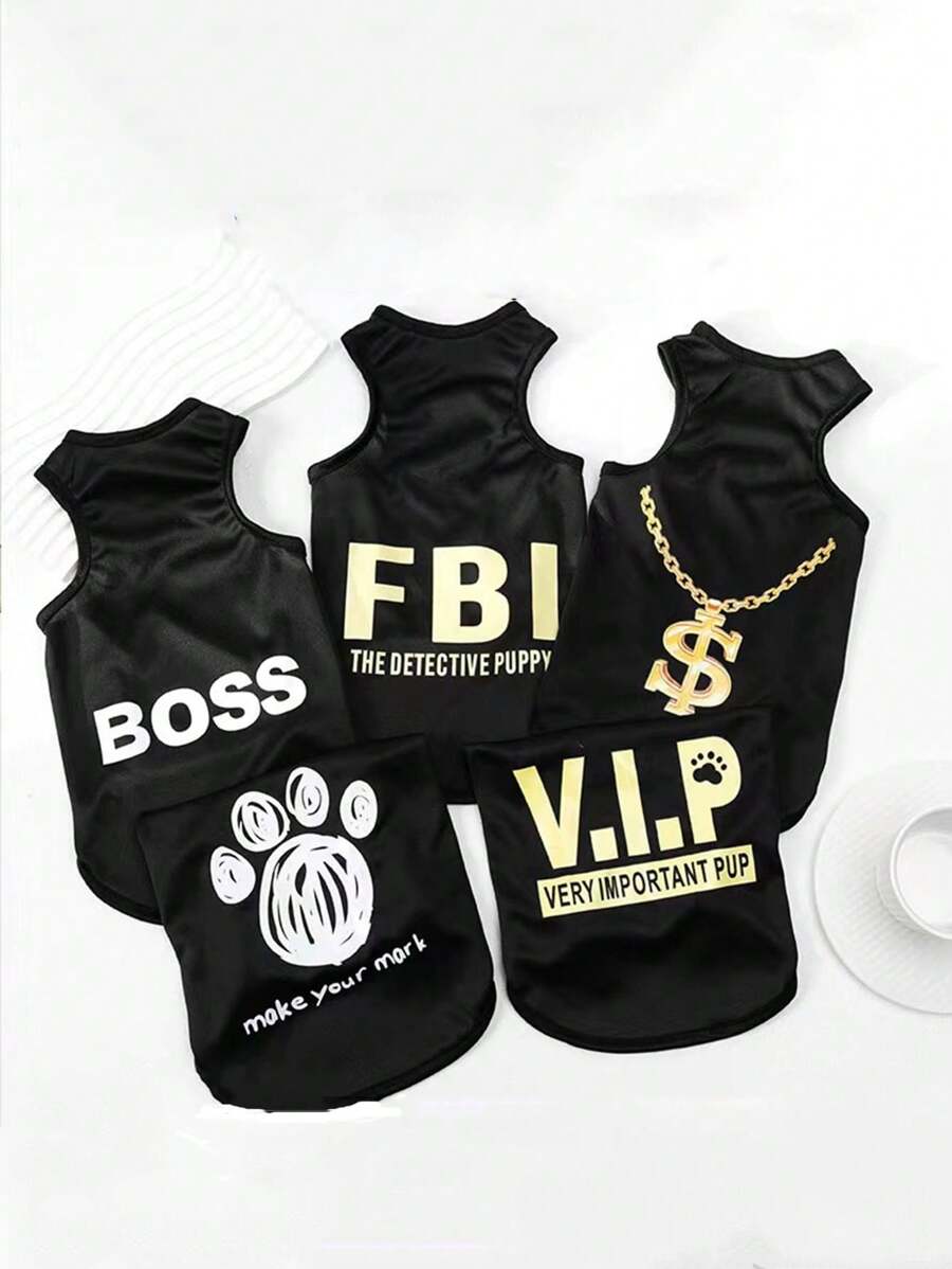 1 pieza Chaleco transpirable y delgado para mascotas en verano, ropa de enfriamiento para perros poodle, corgi, teddy, chihuahua y gatos - Multicolor - Ver 1