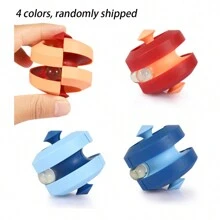 1-4pcs Adult Stress Relief Gyro/Stress Relief Toy/Finger Spinner - Marbles - Adult Stress Relief/Unique Finger Spinning Gyro, Selected Natural ABS Beads, Suitable For: Stress Relief, Emotion Release, Hand Flexibility Exercise, Finger Flexibility Exercise, Unisex Stress Relief Toy (4 Colors, Random Delivery) - Multicolor - View 14