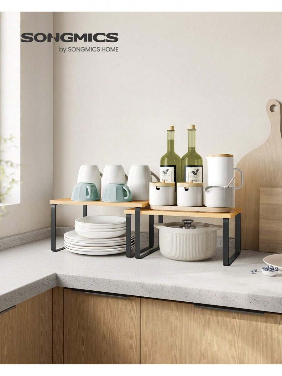 SONGMICS Spice Racks - 블랙 - 보기 1