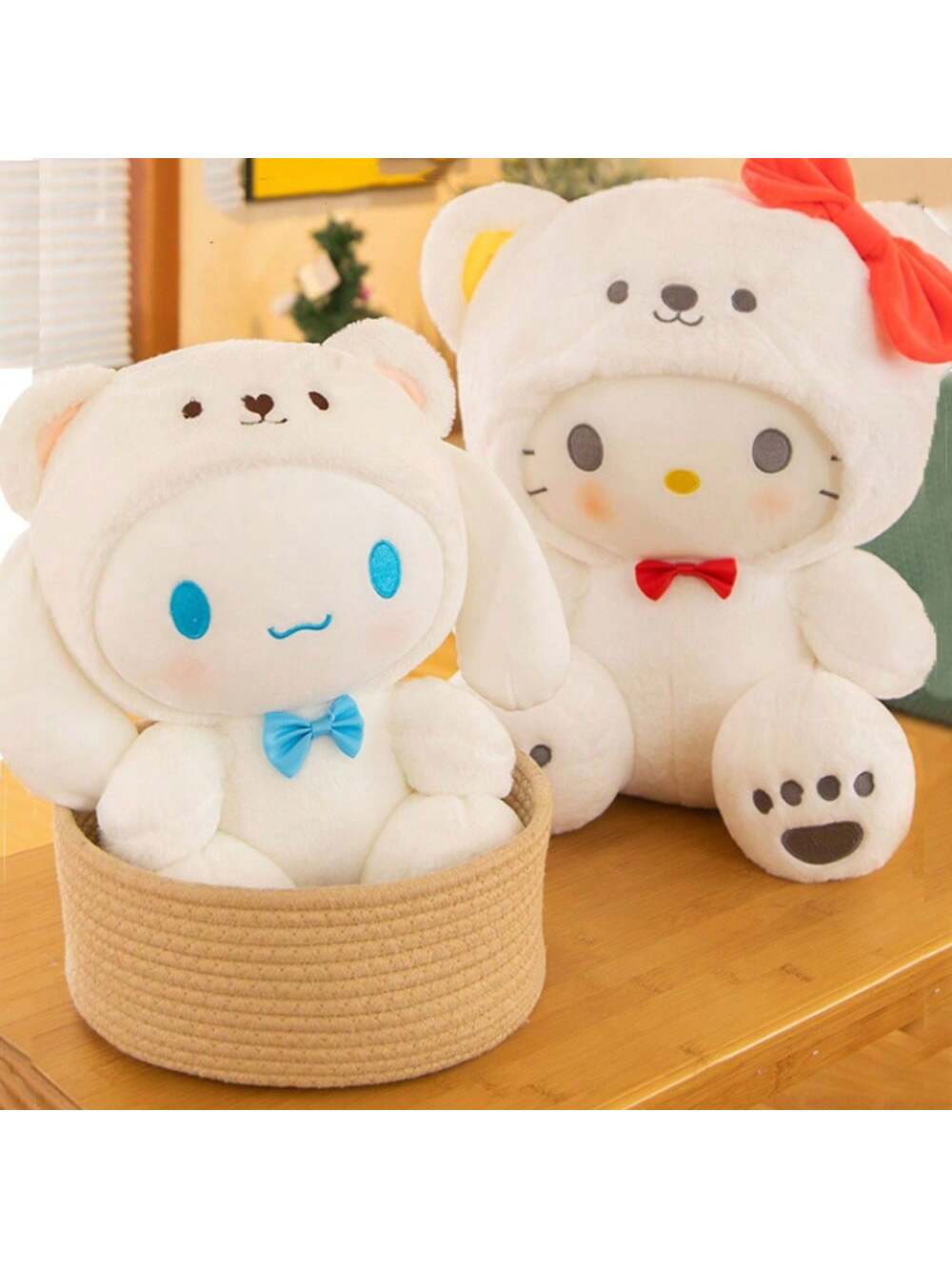 Sanrio Anime Plush Toy Doll, Cartoon Stuffed Animal Figure Pillow Toy Kawaii Doll Collection For Christmas Birthday For Fans