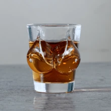 1pc Creative Body Shape Glass Cup Whiskey Glasses Wine Shot Glass Cup Sexy Lady Men Body Shape Chest Beer Cup For Vodka Whiskey Beer - Multicolor - View 10