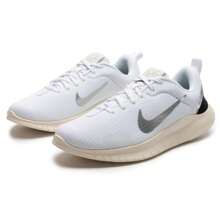 Nike Zapatillas de running cómodas y de moda para mujer WMNS FLEX EXPERIENCE RN 12 Zapatillas de running para carretera para mujer - Blanco/Plata metalizado/Blanco vela/Leche de coco/Negro/Gris fantasma - Ver 3