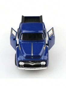 Decoraciones de camión en rojo y negro, decoraciones navideñas de camión negro vintage, decoraciones de granja de metal, decoraciones de mini coche de fundición a presión para mesa, camiones, hogar, cocina, granja, regalos de Navidad, regalos de cumpleaños, decoraciones para hornear pasteles, decoraciones de Pascua, decoraciones de Halloween