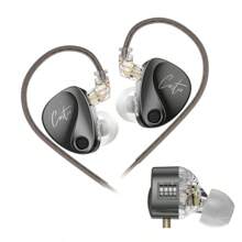 KZ KZ Castor Marken-Neuheit Harman abgestimmte Kopfhörer mit verstärktem Bass, HiFi einstellbare Frequenz In-Ear Ohrhörer mit passiver Geräuschunterdrückung, Sport Ohrstöpsel