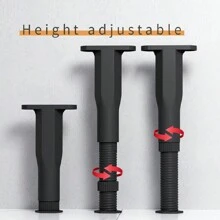 mupingmian 8PCS (5.31"-8.66") Adjustable Bed Frame Support Legs, Frame Center Slats Heavy Support Leg, Durable Furniture Suport Legs For Frame/Sofa/Dresser/Table, Legs Furniture Replacement Parts, - 8pcs One Set - View 5