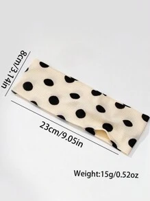 3件套 时尚女士豹纹印花柔软防滑发带，弹性瑜伽运动发饰，日常百搭，适合多种场合，夏季时尚发带 - 彩色 - 查看 7