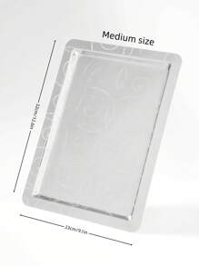 ALAMAMARA 1 件式铁艺金银托盘，带激光雕刻图案的香炉，适用于家庭、办公室、客厅、厨房、宴会、斋月、开斋节、春季 - 彩色 - 查看 27