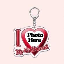 Customized Text Key Chain - "I Love My Boyfriend/Girlfriend", Wife, Hot Mom, Dad, King, Queen, Idol, Baby, Family, Gift,Customized Keychains & Accessories,Street Casual Chic - Multicolor - View 27