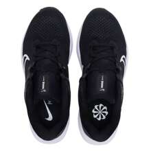 Nike Zapatos para correr en carretera para mujeres Quest 6, zapatos de running cómodos FD6034-001 - Negro/Blanco/Gris hierro - Ver 4