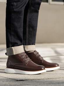 Men's Mid-Top Stylish Casual  Dress Chukka Boots