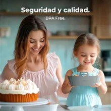 Cecotec Ctec Pack 2 Moldes Silicona Circulares Airfryer Cfry TwinBucket Pack Accessories, 22,5x13x8,6cm, Libre de BPA, 140 g Cada - ✅ Entrega de 3-5 días