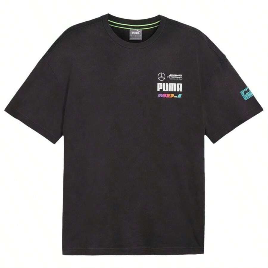 Puma Camiseta II MAPF1 X MDJ GFX - Hombre - Blanco y negro - Ver 1