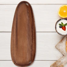 1/2/3 件木制梳妆台托盘，浴室托盘收纳盒，用于蜡烛、香水、皂液器、珠宝、钥匙、相思木化妆托盘，适合女性、复活节、返校礼物