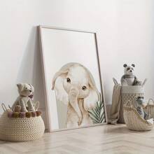 Bộ 3 tranh treo tường in tên theo yêu cầu - Bộ tranh canvas treo tường 3 mảnh in tên - Tranh in hình sư tử và voi cá nhân hóa để trang trí phòng khách, phòng ngủ và nhà bếp - Ý tưởng quà tặng độc đáo, phù hợp cho phòng ngủ trẻ em, phòng trẻ sơ sinh và phòng ăn - Tranh in trong nhà không khung, phong cách Boho, trang trí phòng trẻ sơ sinh màu xanh lá cây nhạt - 3 cái - Xem 5