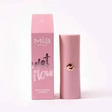 MIA MAKEUP WET FLOW - Long-Lasting Glossy Creamy Lipstick - 03 Flora - View 5