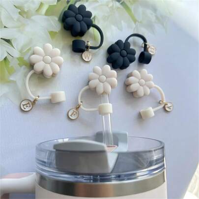 定制杯子配件套装-40 盎司杯配硅胶吸管盖和防漏塞，教师节、母亲节、家庭聚会和情人节的完美礼物