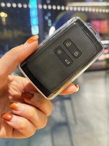 1 Pc 4 Buttons TPU Car Smart Key Case Cover, Fit For Renault Captur Koleos Kadjar Arkana Megane Duster Sandero Accessories, Practical And Convenient - Multicolor - View 9