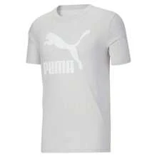 Puma Classics Logo Crew Neck Short Sleeve T-Shirt - Default - View 1