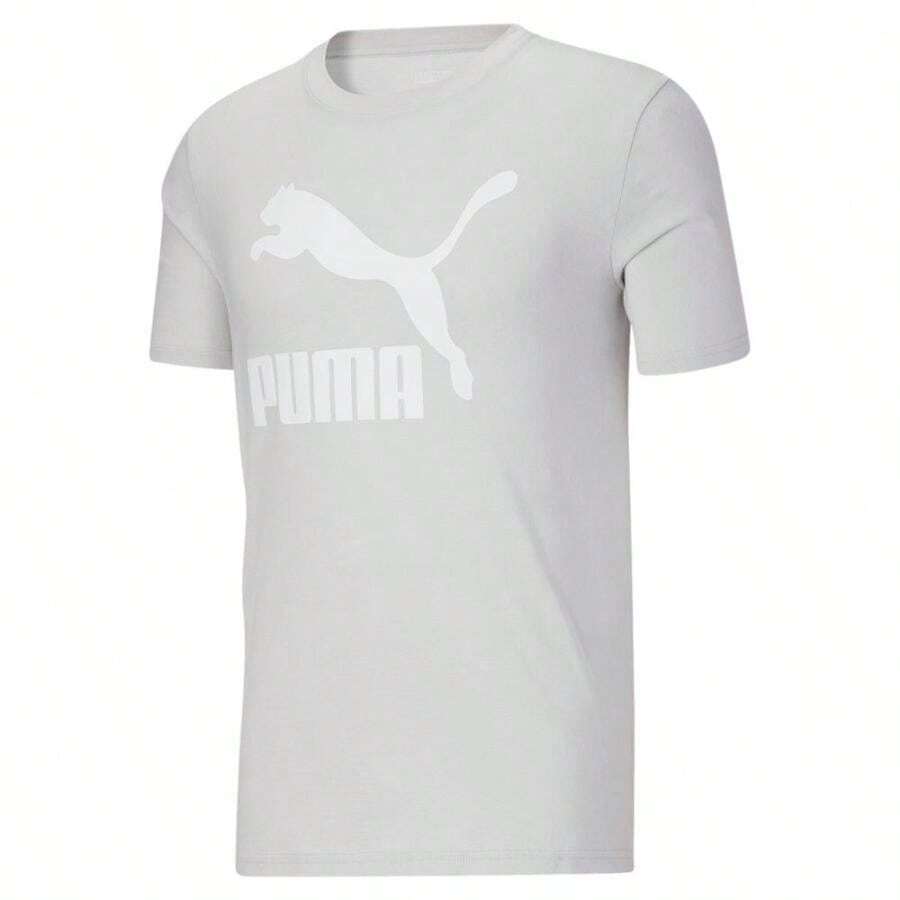 Puma Classics Logo Crew Neck Short Sleeve T-Shirt - Default - View 1