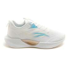 Sports Shoe With Thick Sole And Embossed Patterns - Beige - View 2