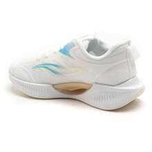 Sports Shoe With Thick Sole And Embossed Patterns - Beige - View 3