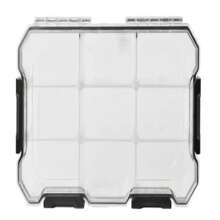 Husky Build-Out 12 In. Modular Tool Storage Waterproof Storage Bin, Heavy Duty Organizer, Stackable, Garage Storage, New Year Organization Solution, Seasonal Home Improvement - White - View 1