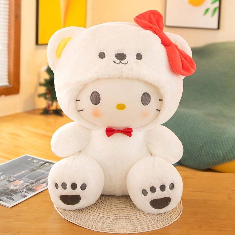 Sanrio Anime Plush Toy Doll, Cartoon Stuffed Animal Figure Pillow Toy Kawaii Doll Collection For Christmas Birthday For Fans