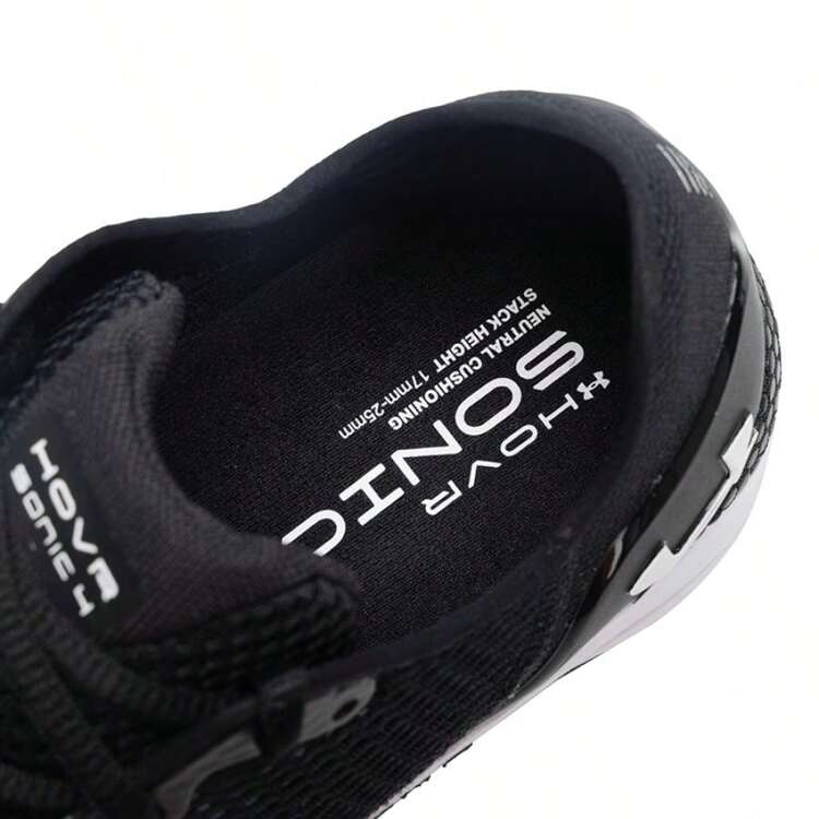 Under Armour 女款 HOVR 4 CN 跑步鞋 - 3025225-001，时尚、简约、舒适、轻便、低帮休闲运动鞋 - 黑色/灰色 - 查看 7