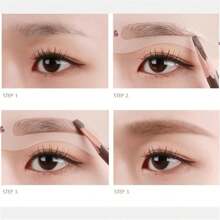 24 Styles Of Eyebrow Shaping Templates - Women's Beauty Set - Perfect For Beauty Models And Makeup Applications